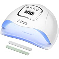 Lámpara de Uñas UV LED 150 W Curado de Esmalte de Gel Secador de Uñas Rápido con Función de Temporización - 10S - 30S…